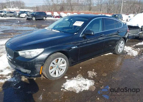 2013 BMW 535I Gran Turismo z USA, uszkodzony, nr VIN WBASN2C59DC203211
